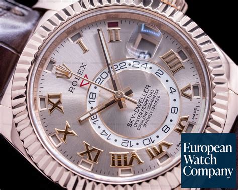 Rolex sky dweller sundust dial